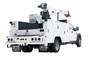 Mechanic Crane Truck Rental with STI Tiger Crane and Miller EnPak Mechanic Crane Truck Rental with STI Tiger Crane and Miller EnPak